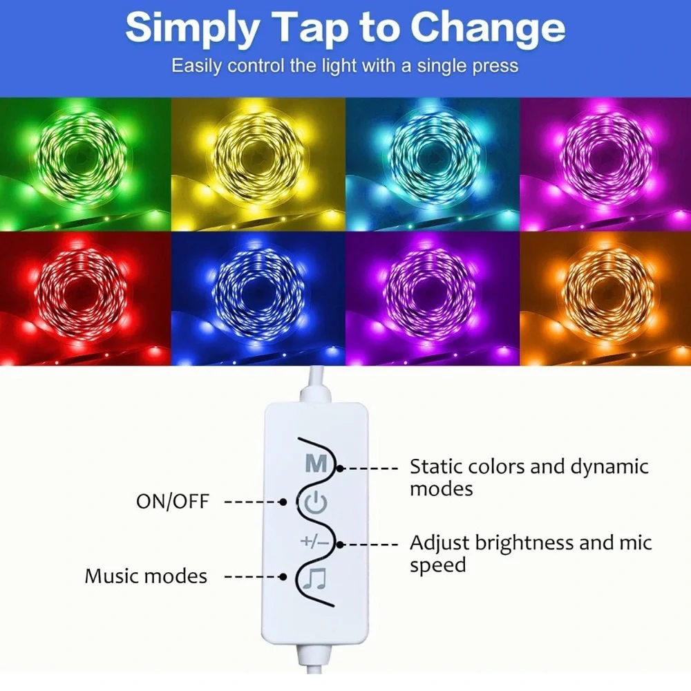32.8ft Smart LED Strip Light
